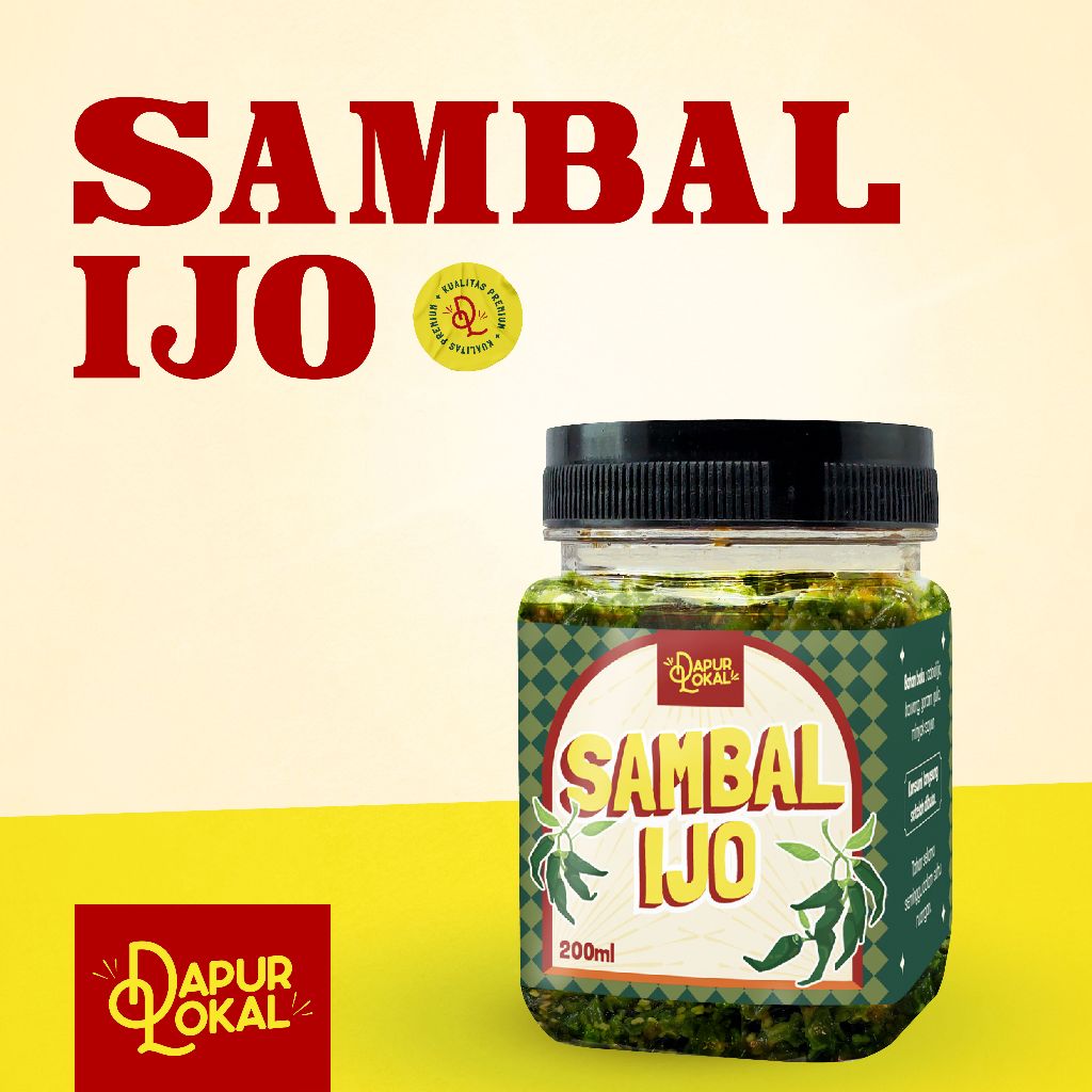 

Sambal Ijo Dapur Lokal