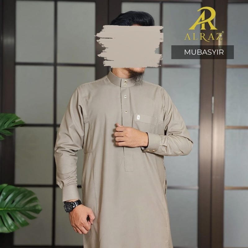 Gamis Alraz Wol /Jubah Wol Maset / Jubah Alraz Modren /Jubah Alraz MUBASYIR