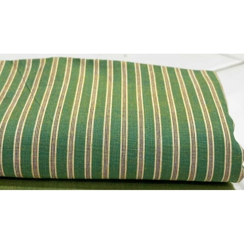 Kain lurik klaten - hijau