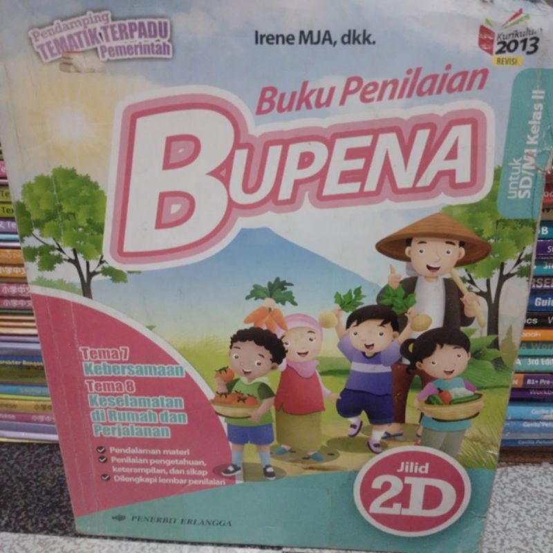 Buku Bupena 2D kelas 2 SD revisi
