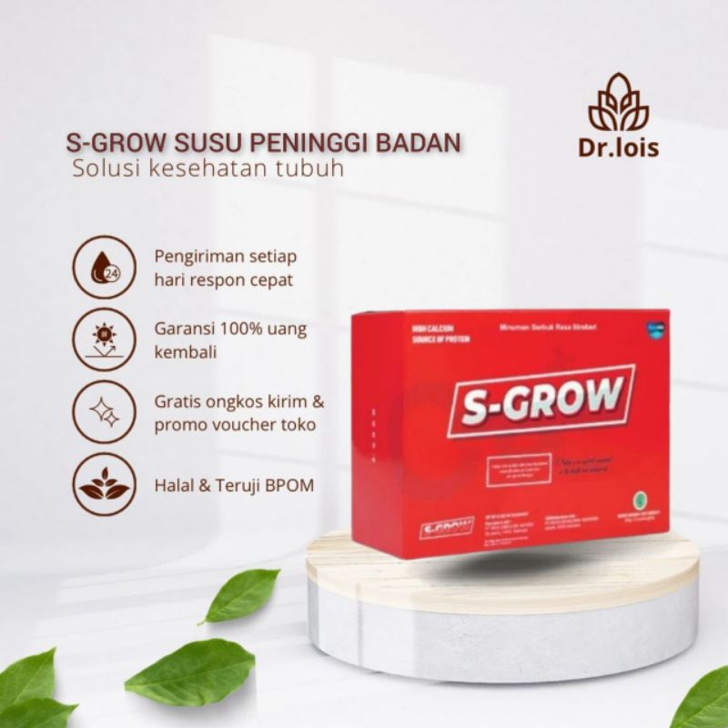 

paket 1 box S grow susu peninggi badan alami s-grow terbaik