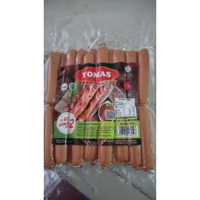 

sosis yomas 1kg