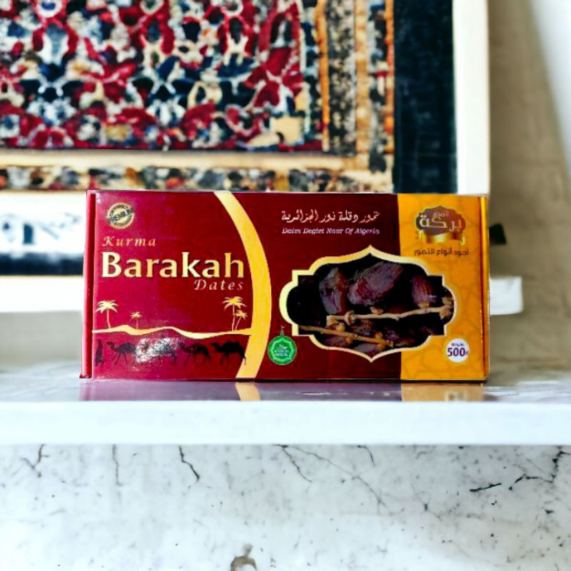 

Kurma Tunisia Barakah Tangkai Tunis Kering 500 Gr