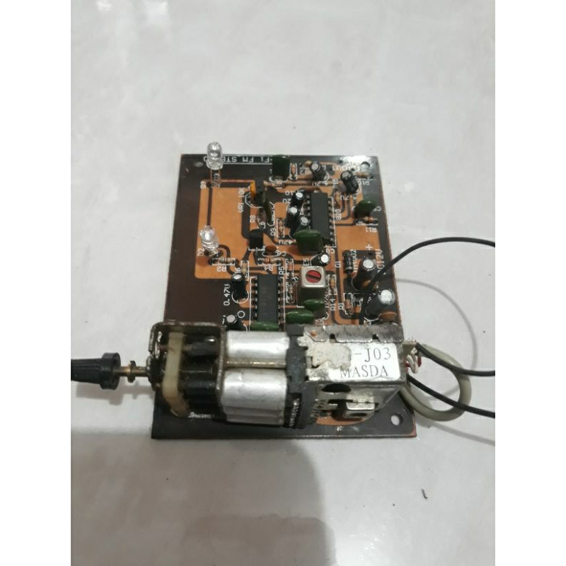 radio tuner fm stereo bekas normal