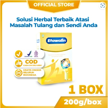 

Etawalin Original Susu Bubuk Herbal Alami Untuk Meredakan Sakit Tulang dan Sendi