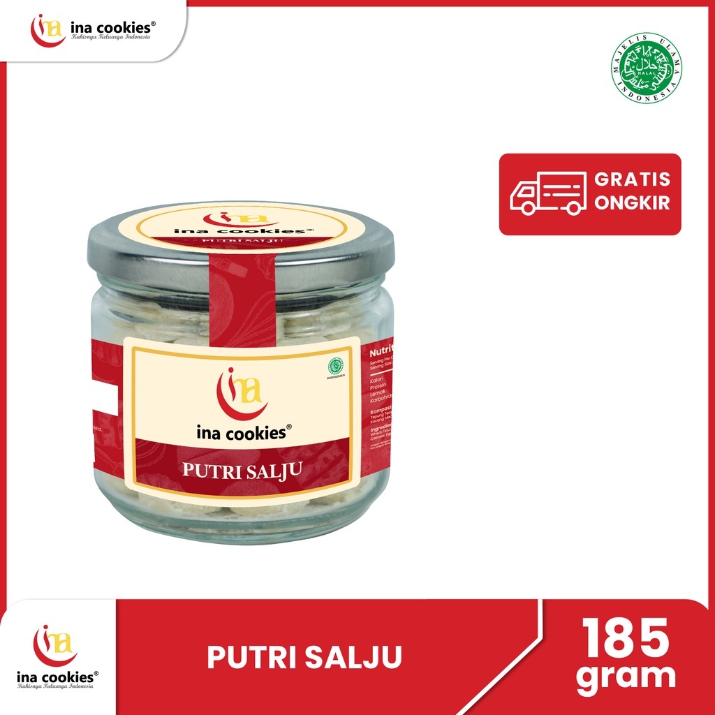 

Ina Cookies Kue Kering Premium Putri Salju Toples Jar