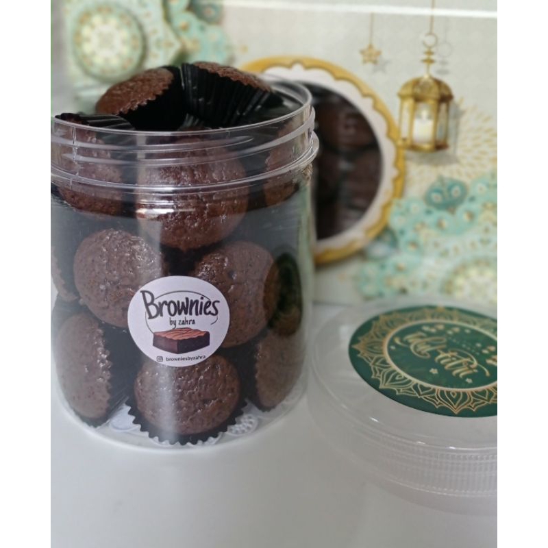 

Fudgy Brownies cup mini/Hampers Brownies/Hampers Lebaran