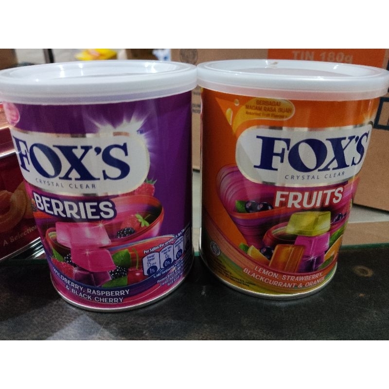 

Permen Fox Candy Kaleng 180 gr Fruits Dan Berries