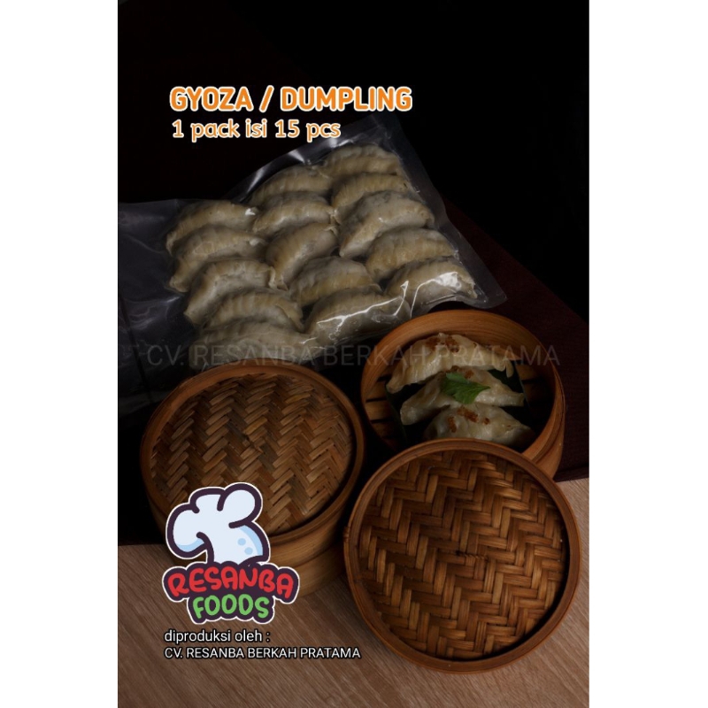 

Gyoza Dumpling Dimsum Isi 15 Pcs