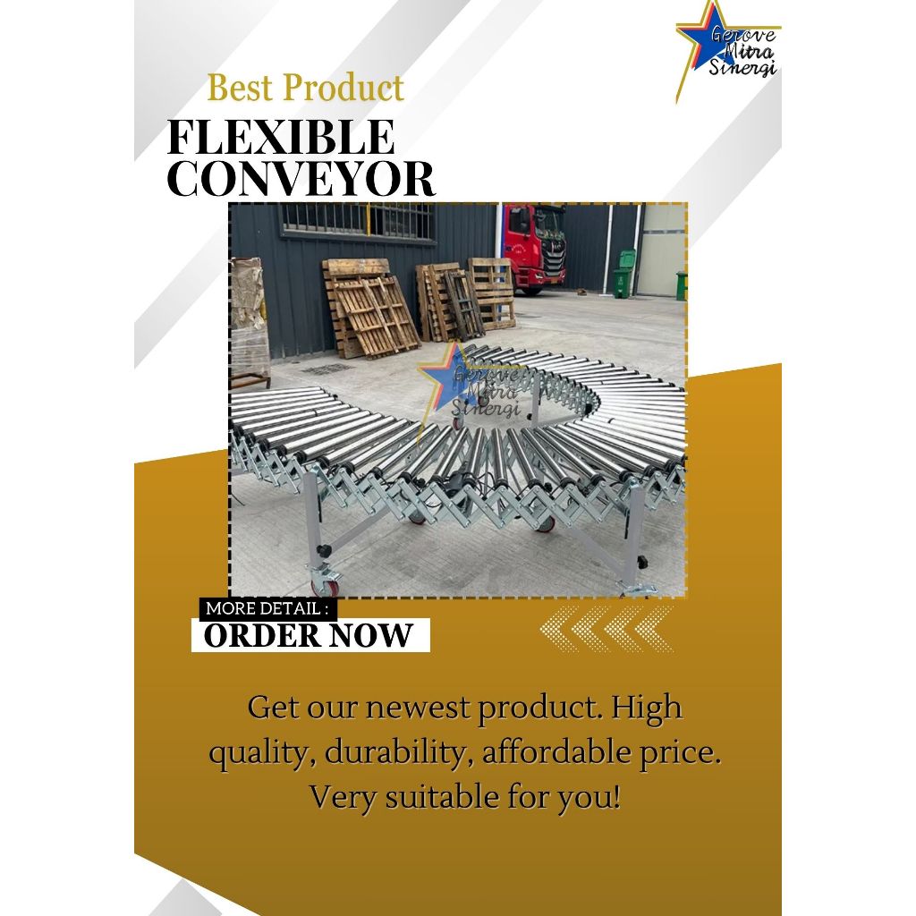 Flexible Conveyor - Roller Conveyor - Gravity conveyor