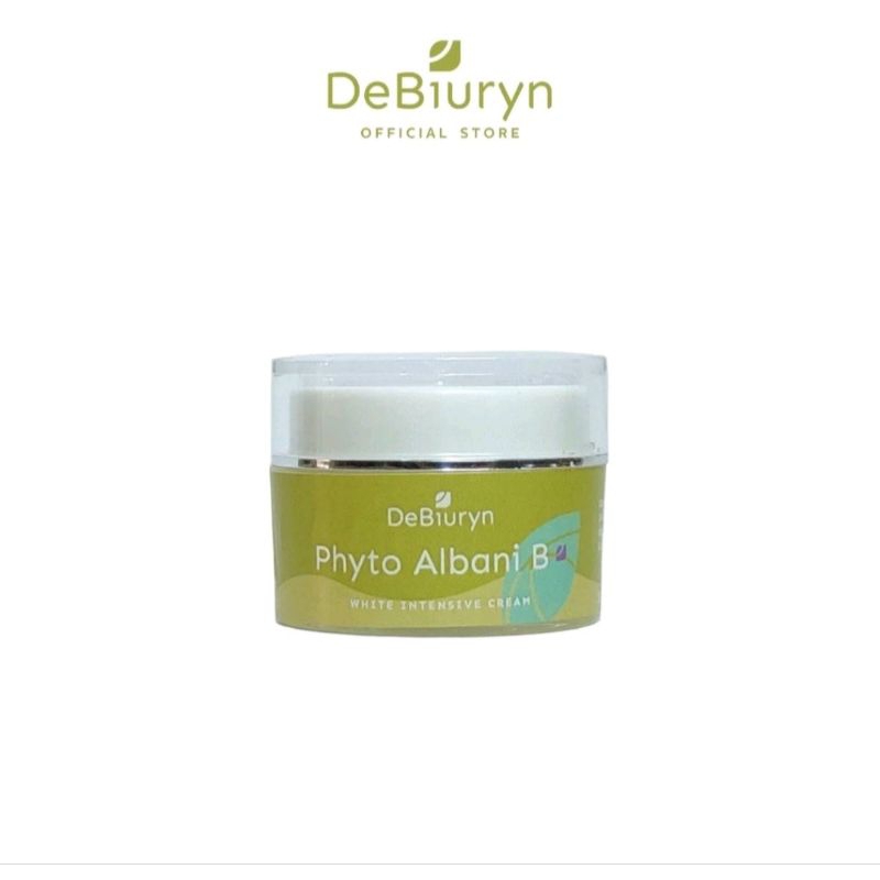 DeBiuryn Phyto Albani B Whitening Night Cream 10gr – Krim Malam Untuk Cerahkan Kulit