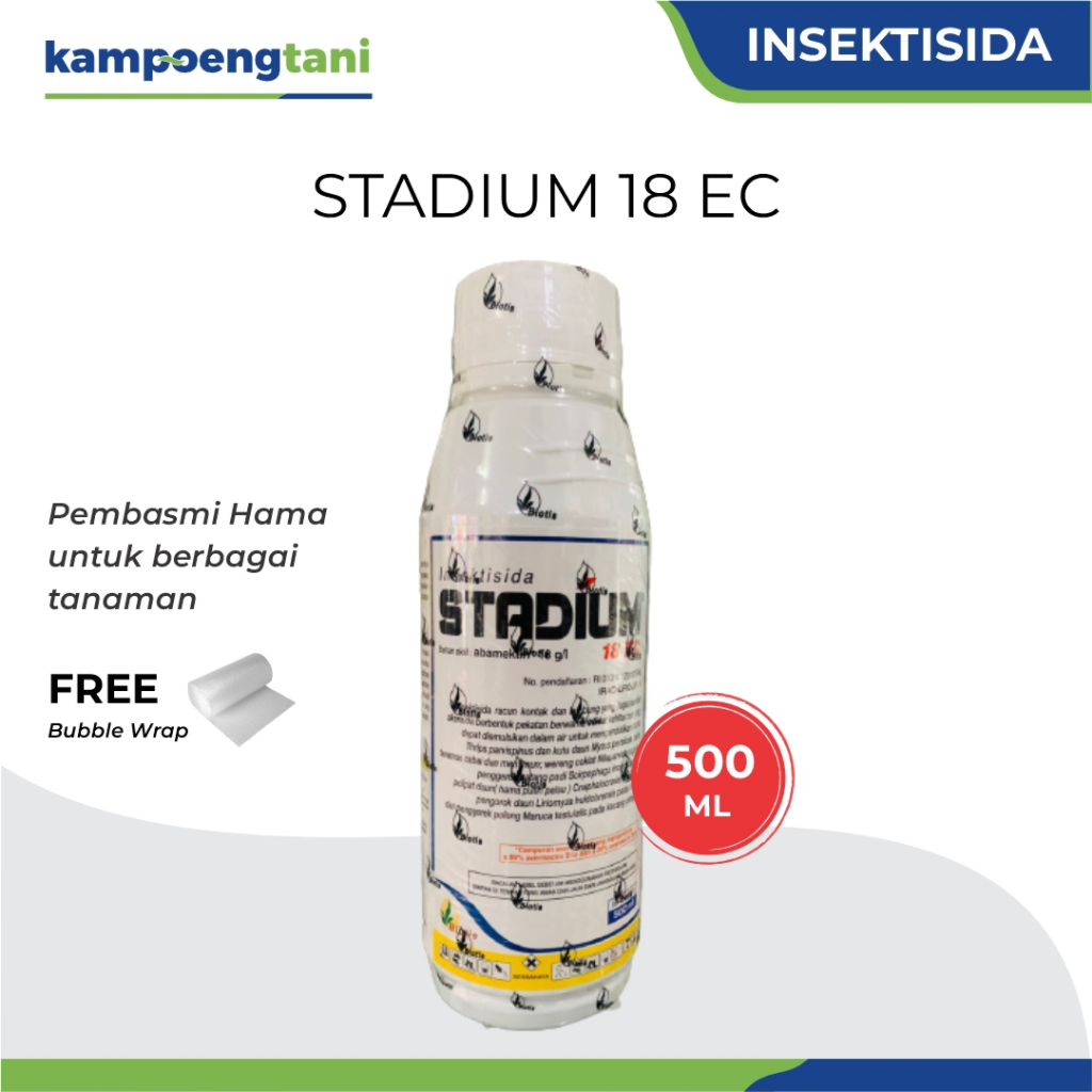 Kampoeng Tani - Stadium 18 EC 500ml Insektisida Akarisida Abamektin Obat Pembasmi Hama Tanaman