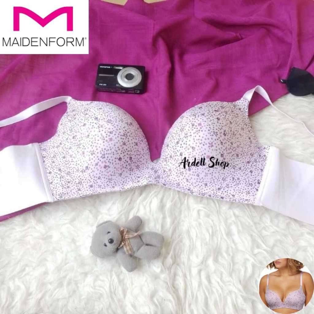 DM BRA WANITA TANPA KAWAT MAIDENFORM SEAMLESS SOFT PUSHUP 38D DM1192 FS