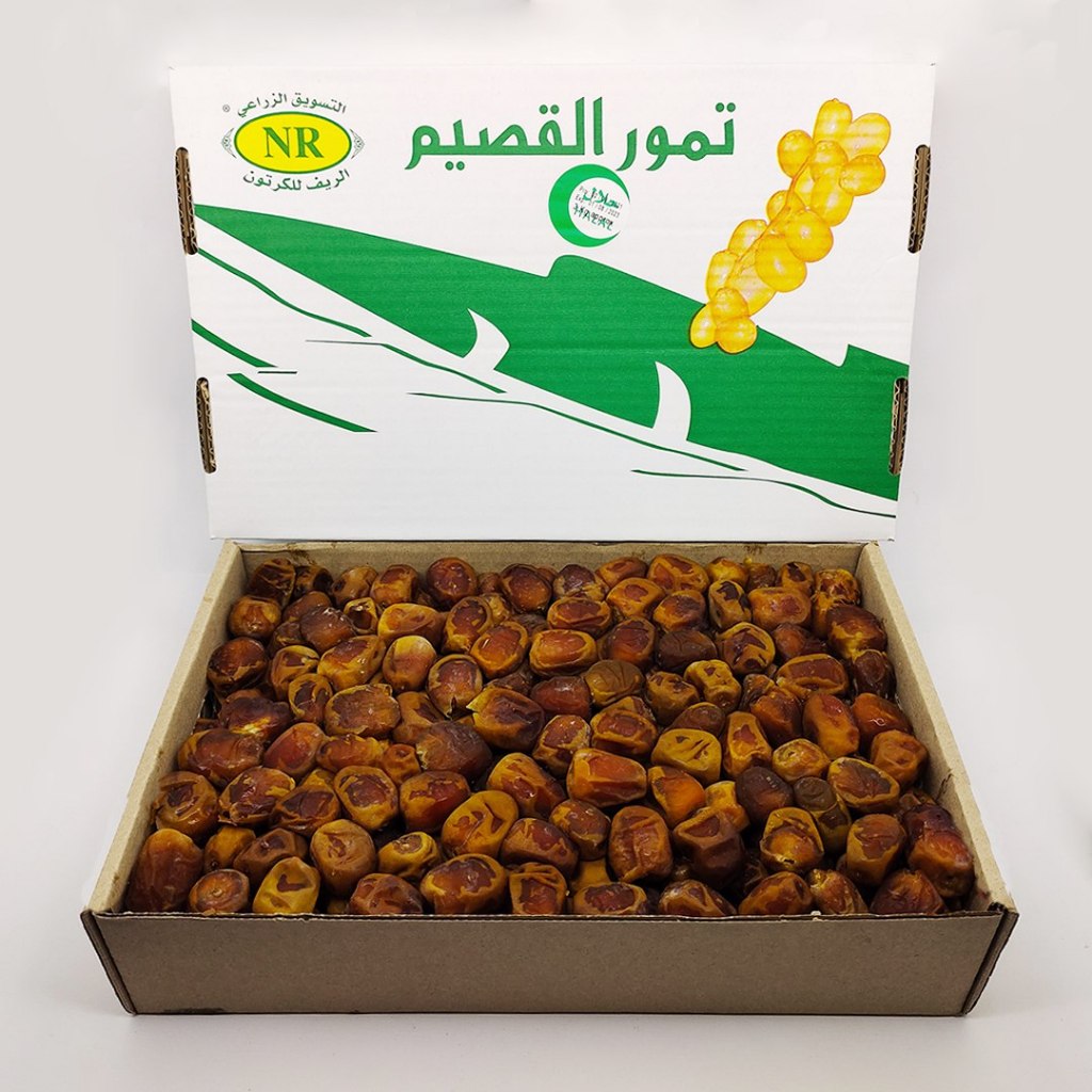 

KURMA SUKARI Al QASSIM DUS 3 Kg Original / Kurma Premium Al Qaseem AL QOSIM Murah / KURMA Madu Arab Manis - AYW