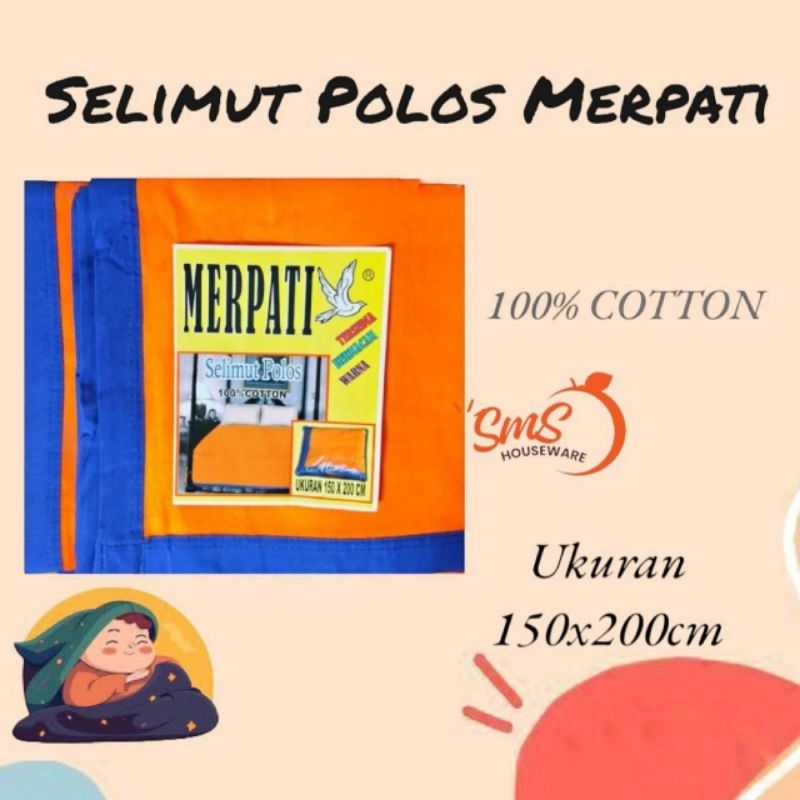 Selimut Katun Merpati - Bedcover / Bed Cover - kain selimut tebal murah nyaman - Supplier konveksi s