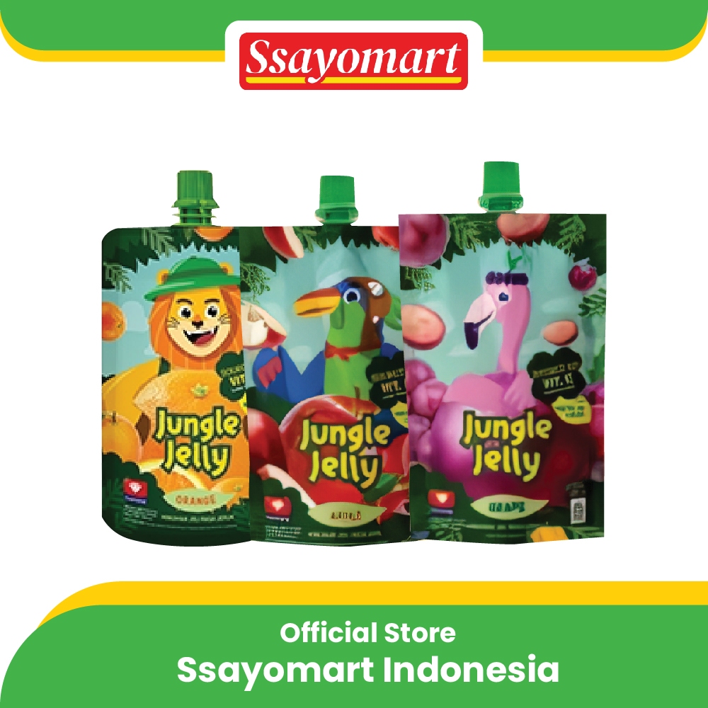 

12+ DIAMOND JUNGLE JELLY 100ML - MINUMAN JELLY ANAK