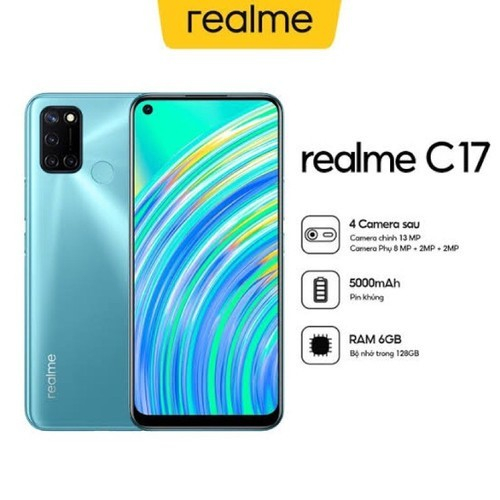 SALE  Handphone REALME C17 RAM 6/256GB - BERGARANSI