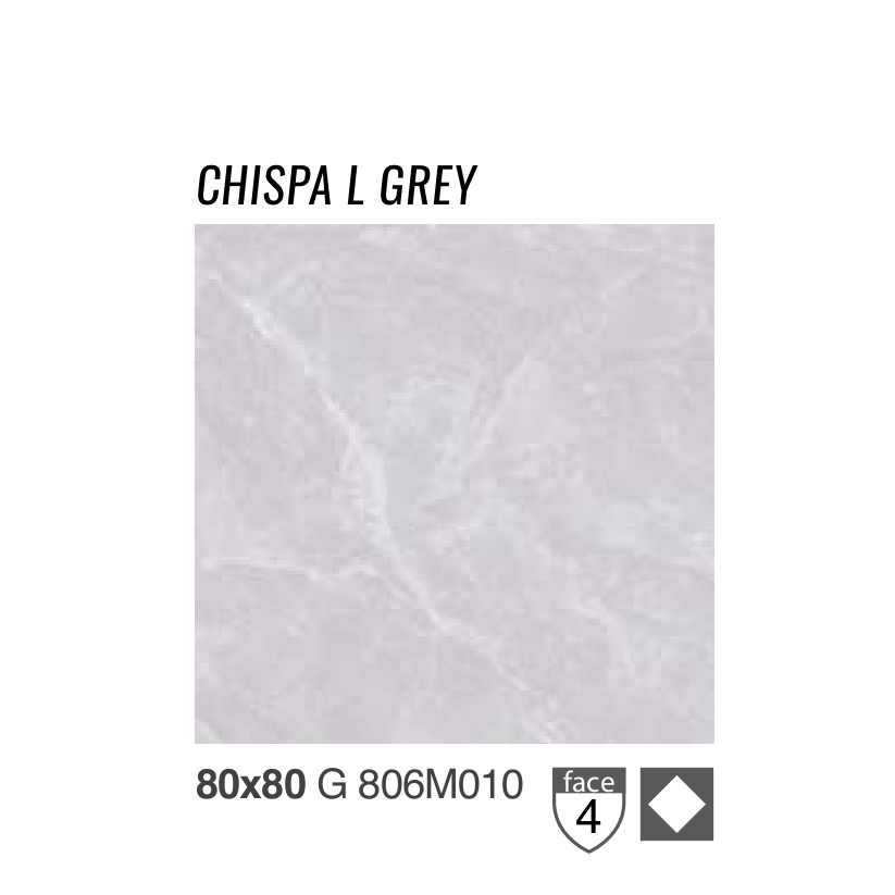 GRANIT GARUDA UNTUK LANTAI DAN DINDING UKURAN 80X80 CHISPA L GREY