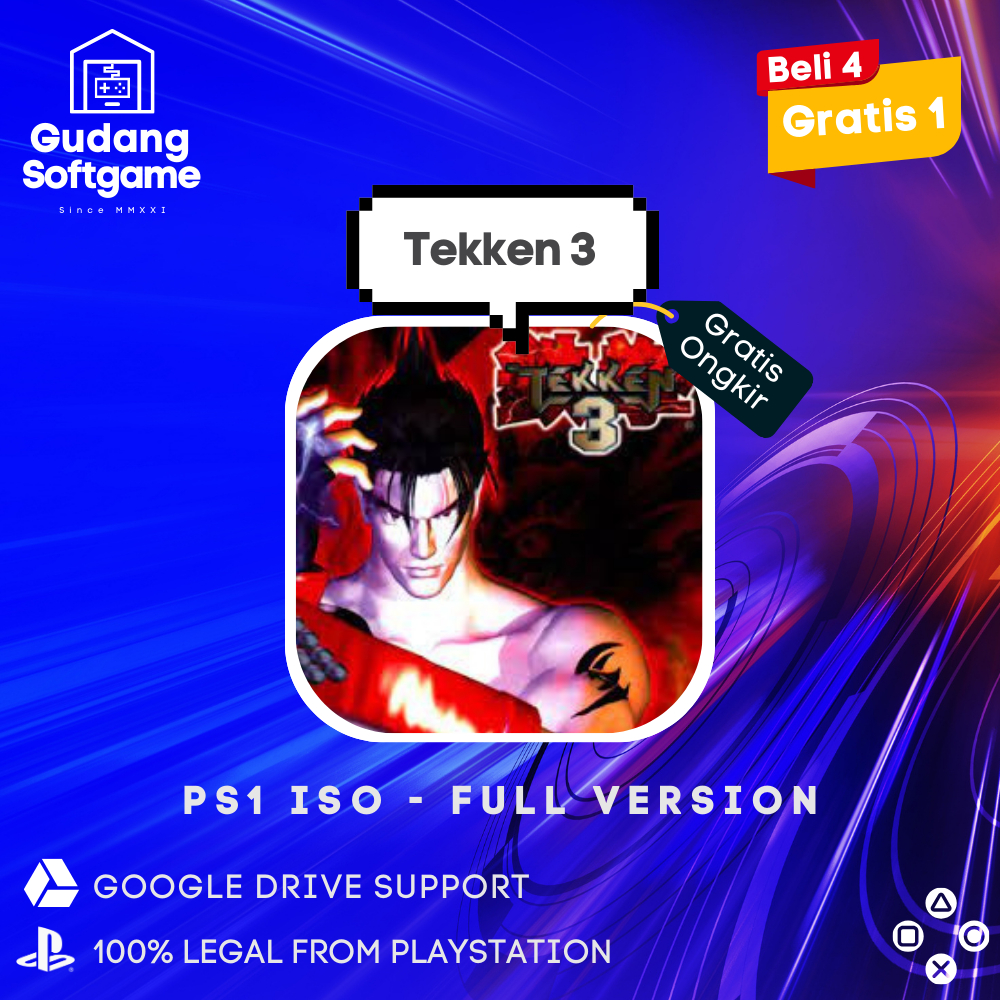 Tekken 3 - Game PS1 Emulator untuk PC Laptop & Android
