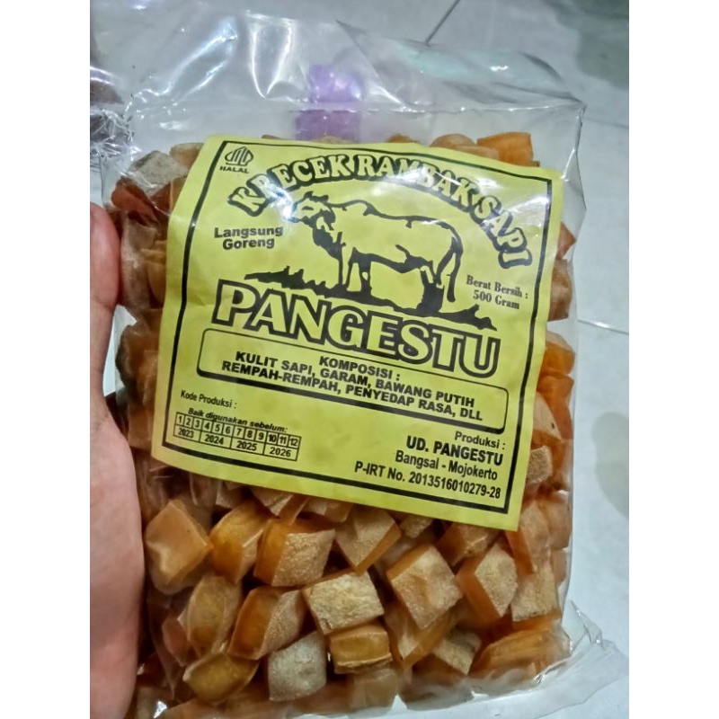 

Krupuk rambak Pangestu 500gram
