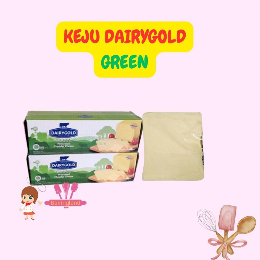 

Dairygold Green keju cheddar potongan