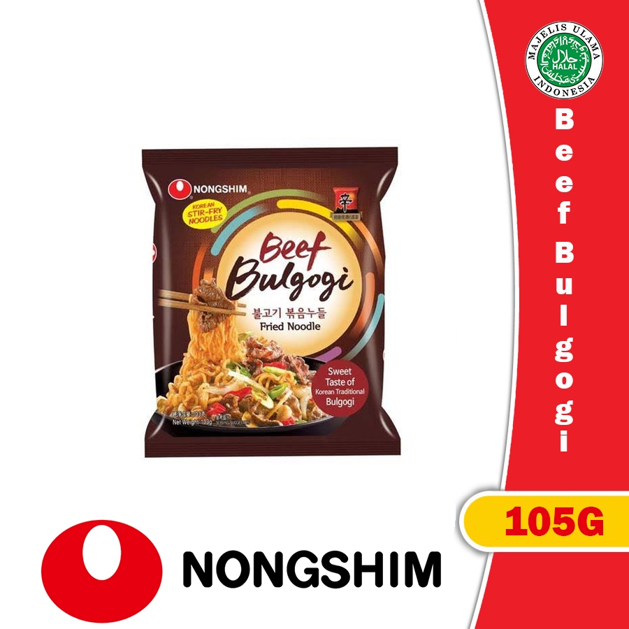 

Nongshim Beef Bulgogi Fried Noodle 105 Gr