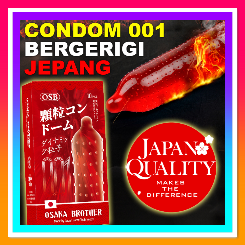 Condom Dotted 001 Japan - Kondom Gerigi - Terlaris di shopee favorit wanita