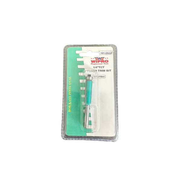 WIPRO Flush Trim Bit 1/4"x10mm