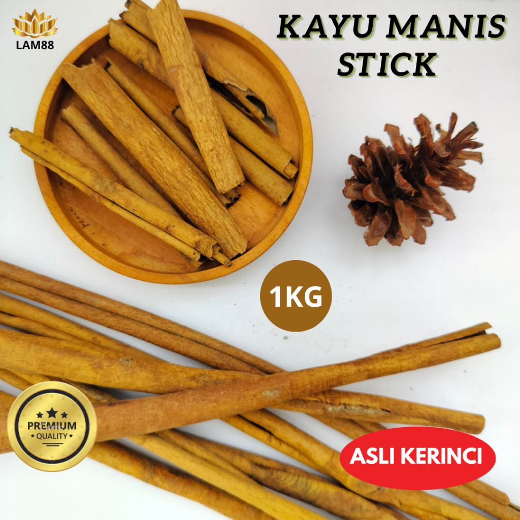 

KAYU MANIS UTUH 1KG / KUALITAS GRADE A