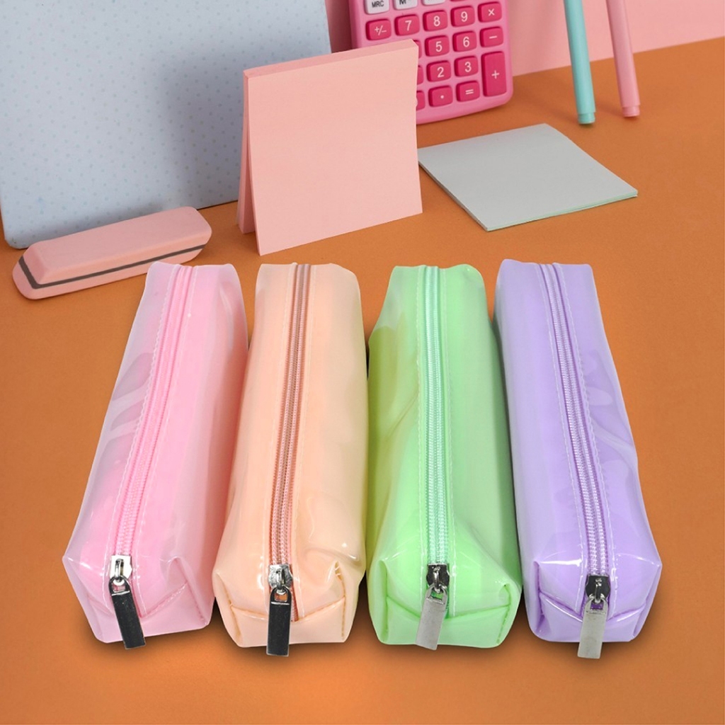 

Pencil Case/ Kotak Tempat Pensil Pastel Soft Silicon Jumbo FANCY XF-44