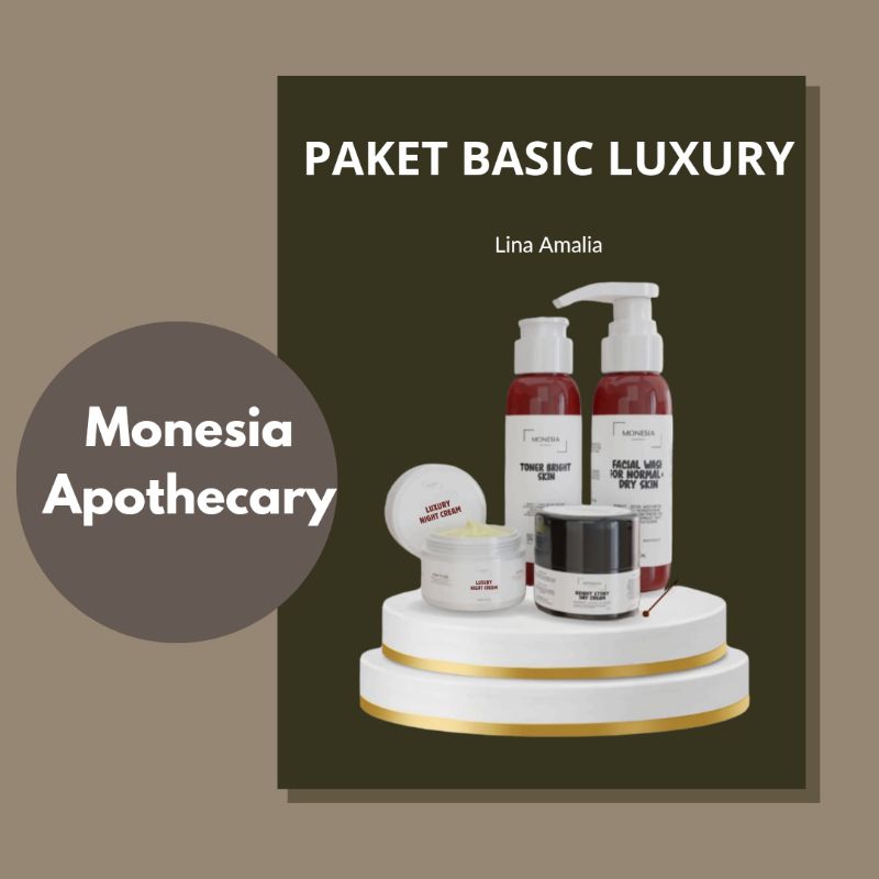 Monesia Apothecary | PSGLOW | Paket Basic Luxury