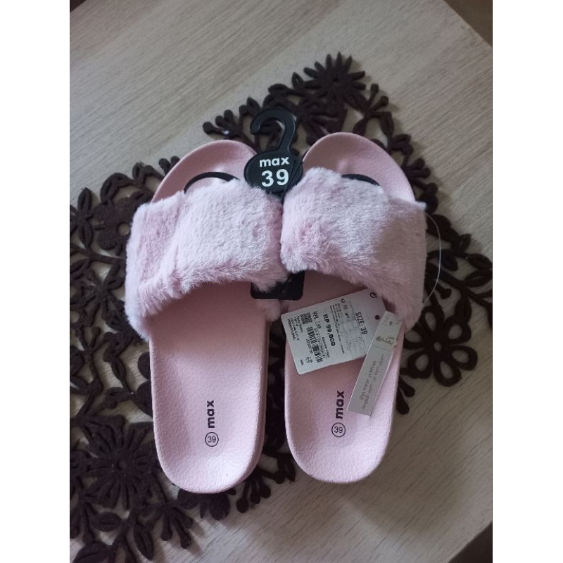 sandal bulu max fashions/sandal max fashions/sandal wanita max fashions