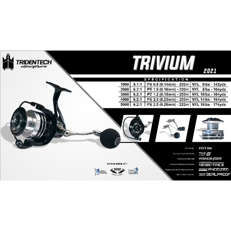 Tridentech trivium tr 1000, 4000, 5000