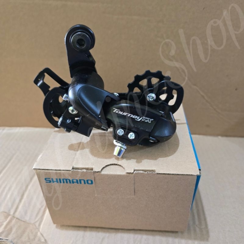 RD SHIMANO Tourney TX800 6 7 8 Speed Rear Derailleur Model Baut ORIGINAL Sepeda MTB Federal Gravel L
