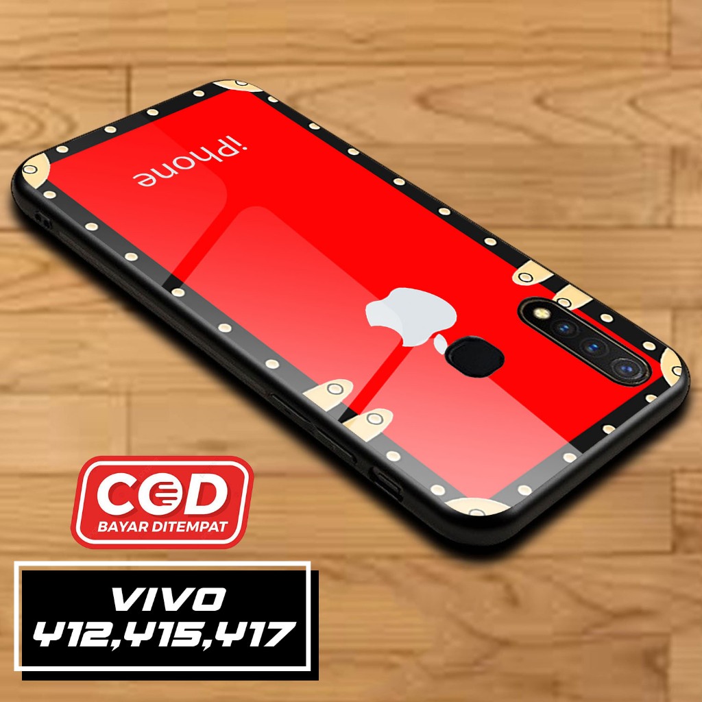 CKI - Case Vivo Y12 Y15 Y17 Motif Iphone Casing Hardcase Glossy 2D Terbaru Silikon Softcase Aero cas