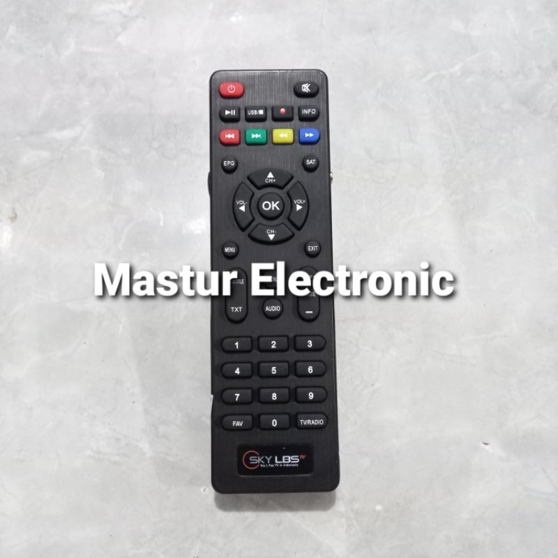 REMOTE REMOT RECEIVER PARABOLA SKY LBS TV ORIGINAL