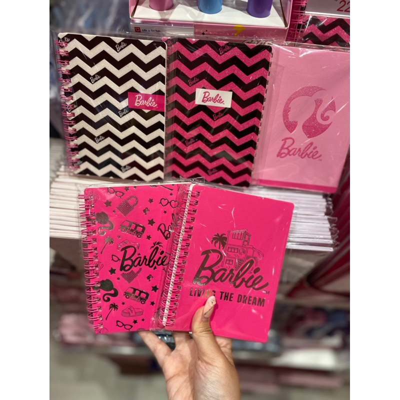 

(Ready Stock) Miniso x Barbie - Mini Notebook Wire Bound Book A6 Barbie Series