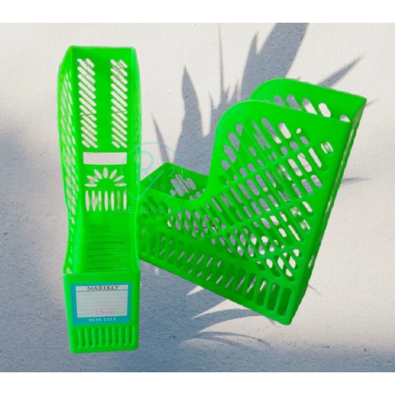 

(1 PCS) BOX FILE/RAK BUKU KERANJANG PLASTIK