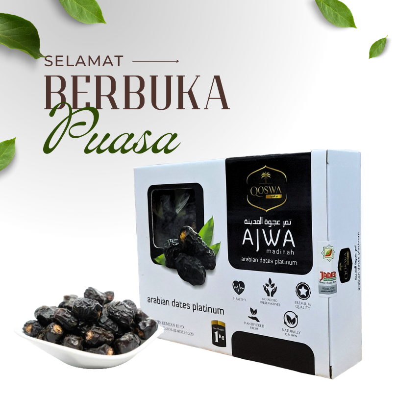 

Kurma Ajwa Madinah 1 kg Kurma Nabi