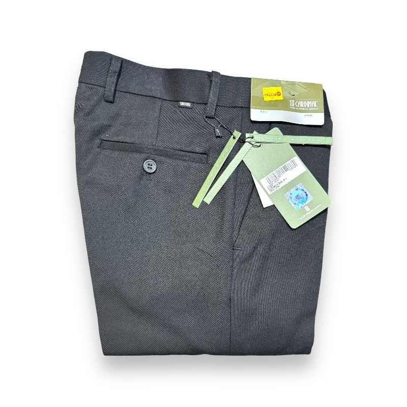Celana Bahan Pria Formal Slim Fit Cardinal