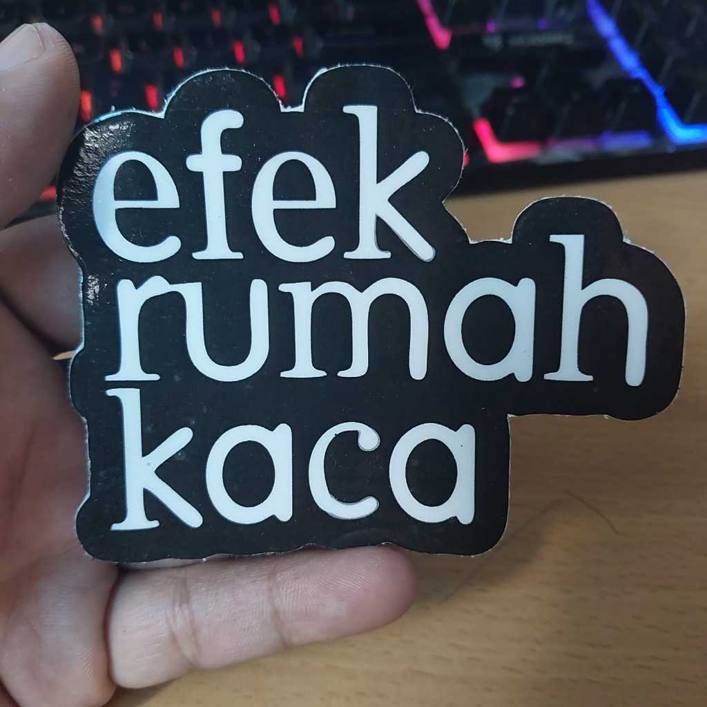 

Stiker Efek Rumah Kaca Band Indie - STICKER MOTOR / STICKER HELM / STICKER LAPTOP