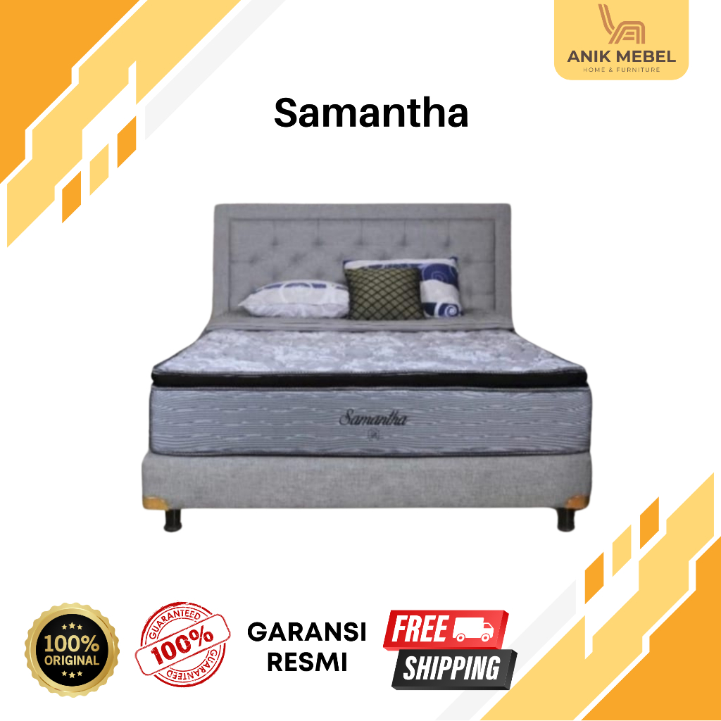 Springbed Airland Samantha All size Garansi resmi - Anik Mebel & Elektronik Furniture Purwodadi Grob