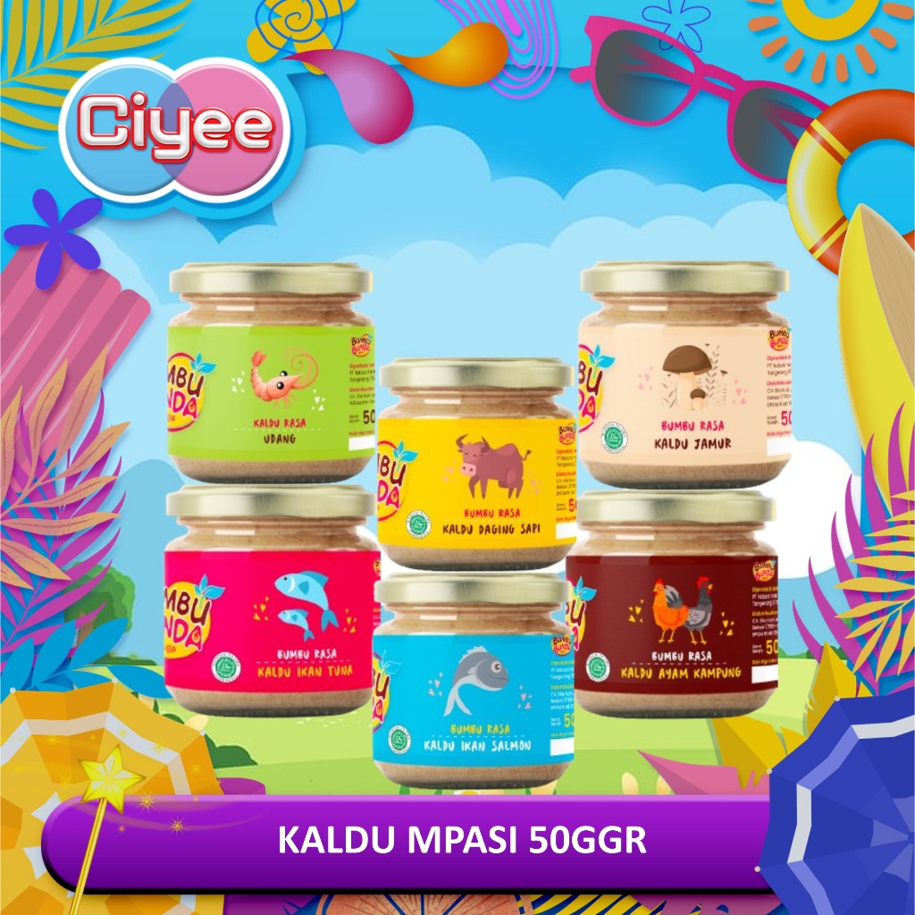 

Bumbu Bunda Elia Kaldu Mpasi / Kaldu Anak & Bayi / Non Gula & Garam / Non Msg / Organik / Ciyee