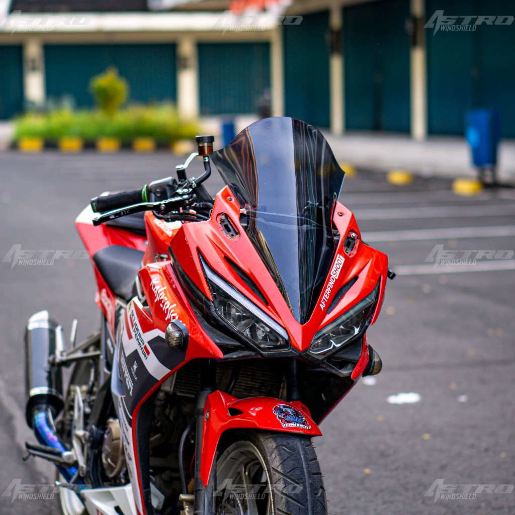 Visor Windshield jenong tinggi model saonone Cbr 150r Facelift 2016 - 2018