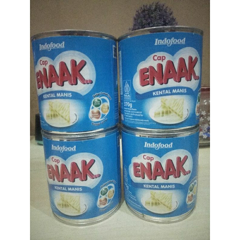 

Susu Kental Manis Cap Enaak 370gr PROMO