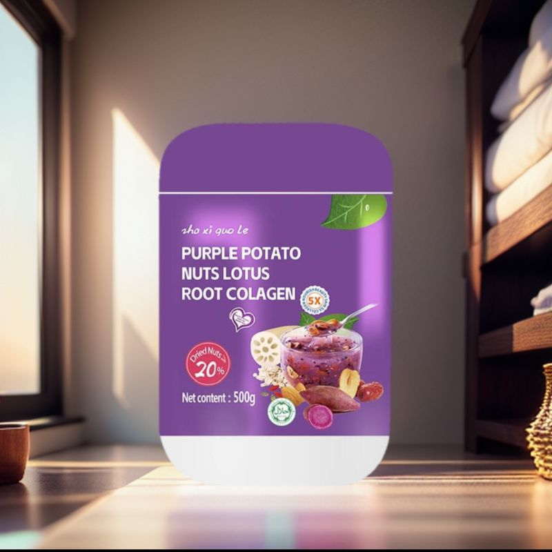 

Ubi Ungu Lotus Root Powder Granules Oufen 500gr