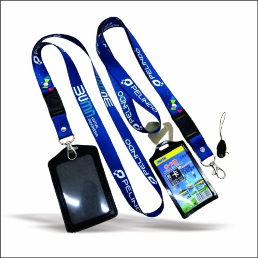 

Tali ID CARD custom / LANYARD custom / cetak 2 sisi bahan Tali Tissue Premium TANPA MINIMAL ORDER BISA SATUAN