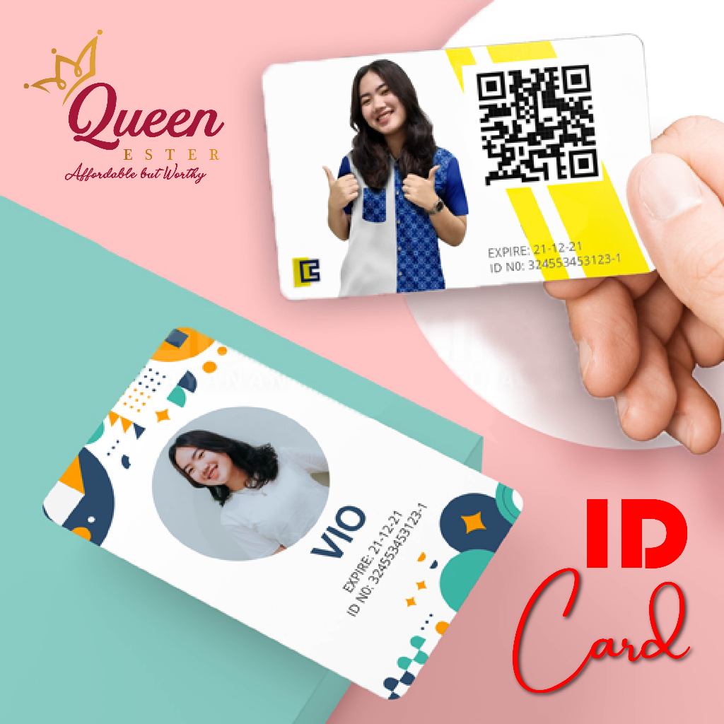 

CETAK ID CARD / KARTU MEMBER / KARTU PELAJAR SATUAN CUSTOM BAHAN PVC ANTI AIR TANPA MINIMAL ORDER