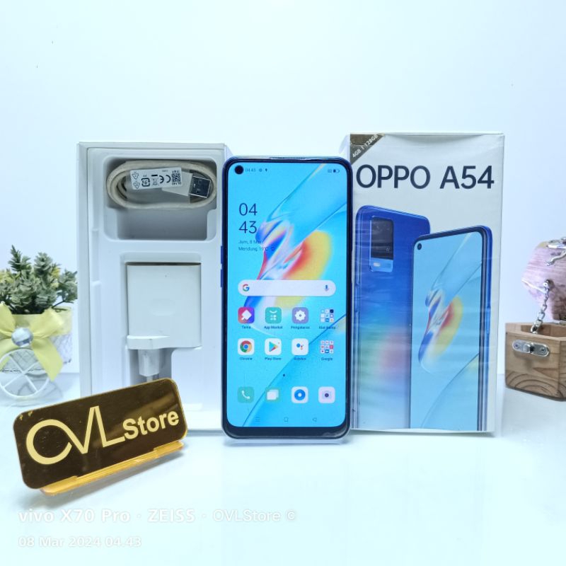 HP SECOND MURAH OPPO A54 RAM 4/128 GB GARANSI RESMI