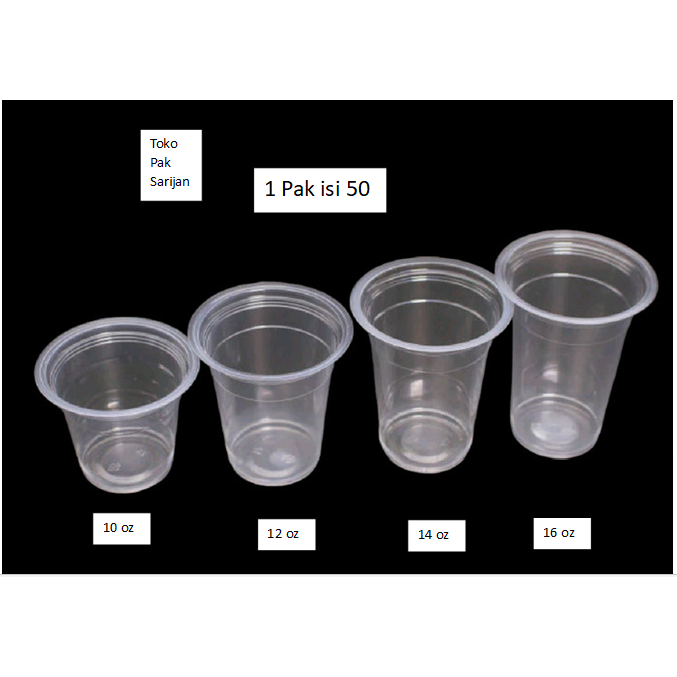 gelas cup/ hok cup/ gelas plastik lusinan/ gelas plastik / gelas cup 14 oz/gelas plastik lusinan14oz
